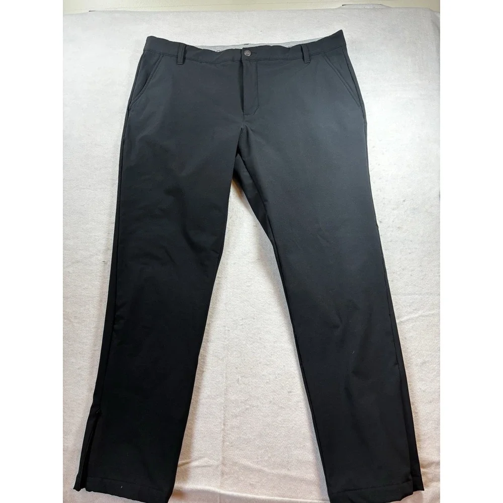Adidas Frostguard Insulated‎ Black Golf Pants Fleece Lined Men's 40x32